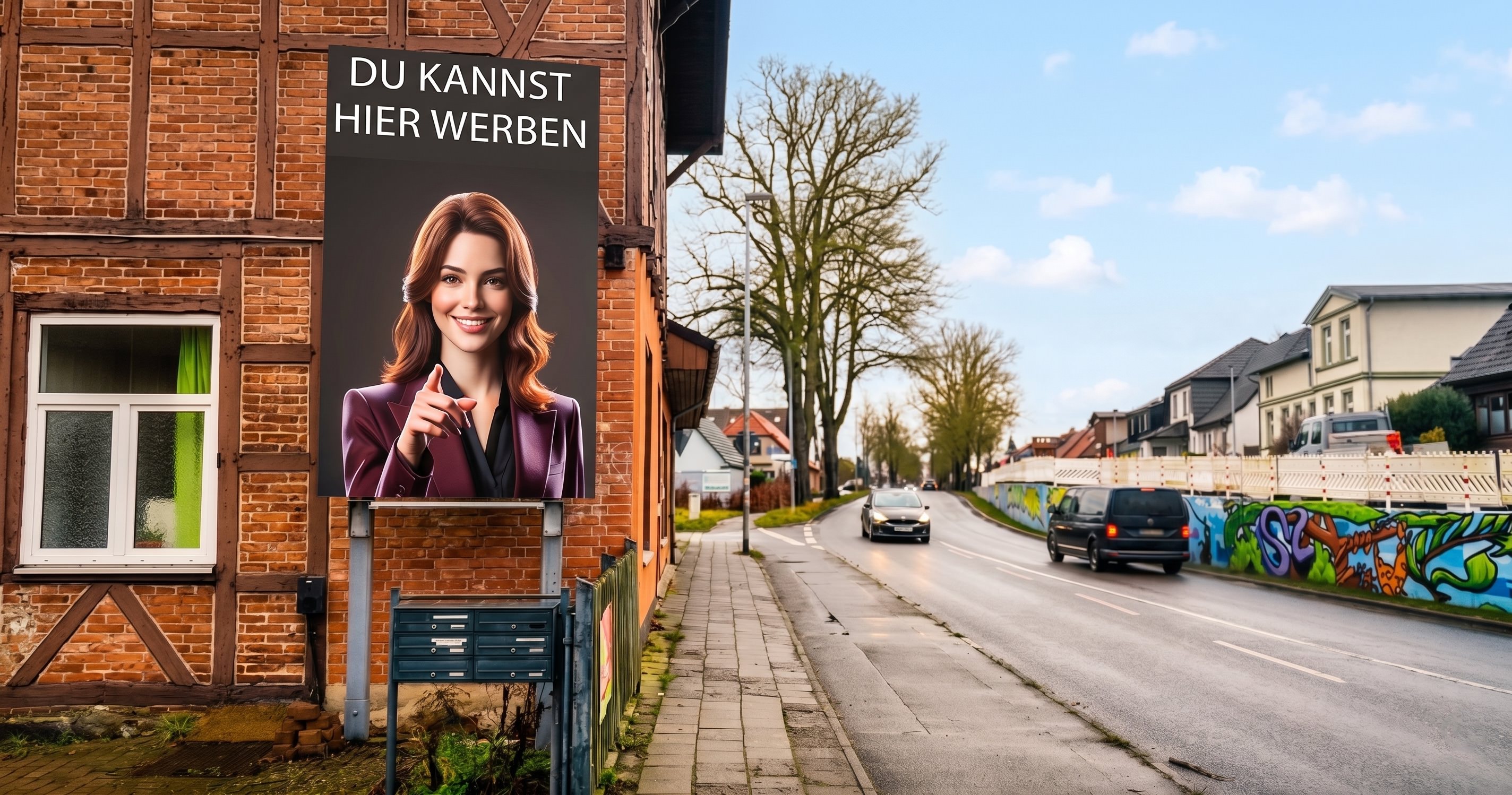 LED Billboard Schwerin - Standort Gadebuscher Straße